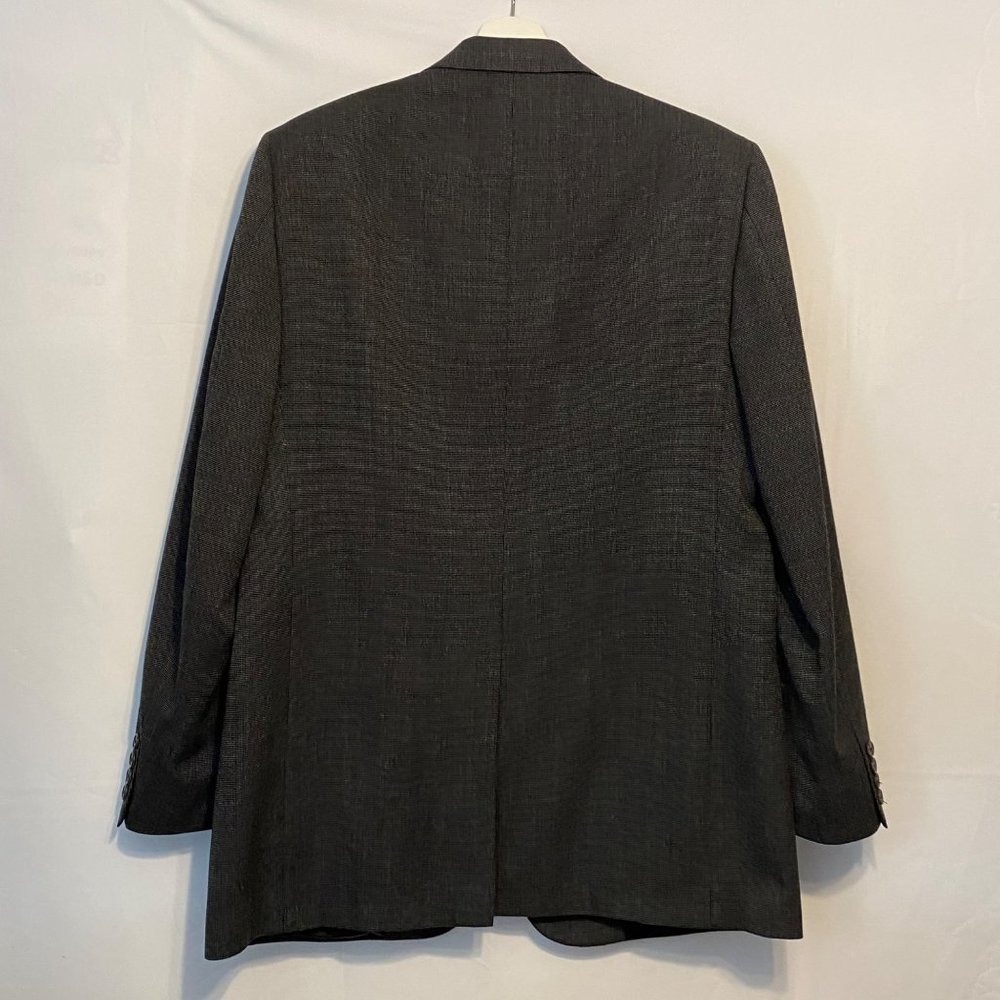 Vintage Burberrys' Prorsum Charcoal Tailored Blazer 44R - Picture 11 of 14
